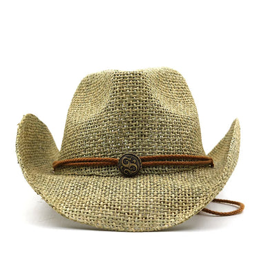 Chapeau Paille avec Cordon